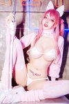 [Cosplay] Byoru - Pink Cymeow (Original Character)