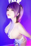 [Cosplay] Potato Godzilla - Cow Bikini