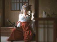[Cosplay] Chun Momo 蠢沫沫 - Terrible witch 可畏 巫女