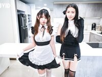 [JVID] 夏暮光 & 肉包Mini - 推薦豪宅雙女激烈碰撞高顏雙女百合激情互摸白虎