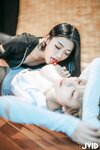 [JVID] 妍妍 Angel & 黎菲儿 - 色色的温泉之旅