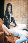 [JVID] 妍妍 Angel & 黎菲儿 - 色色的温泉之旅