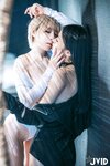 [JVID] 妍妍 Angel & 黎菲儿 - 色色的温泉之旅