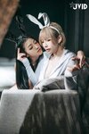 [JVID] 妍妍 Angel & 黎菲儿 - 色色的温泉之旅