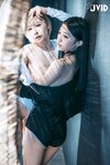 [JVID] 妍妍 Angel & 黎菲儿 - 色色的温泉之旅