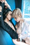 [JVID] 妍妍 Angel & 黎菲儿 - 色色的温泉之旅
