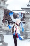 [Cosplay] 虎森森 原神 甘雨 雪景