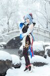 [Cosplay] 虎森森 原神 甘雨 雪景