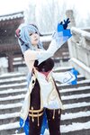[Cosplay] 虎森森 原神 甘雨 雪景
