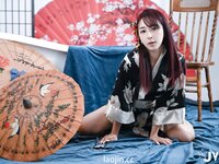[JVID] 黛娜 - 黛娜來了日式和服原汁誘惑 京都風俗娘一日體驗 神級新人黛娜醞釀許久的和服寫真曝光