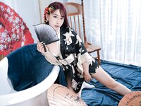 [JVID] 黛娜 - 黛娜來了日式和服原汁誘惑 京都風俗娘一日體驗 神級新人黛娜醞釀許久的和服寫真曝光