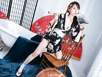 [JVID] 黛娜 - 黛娜來了日式和服原汁誘惑 京都風俗娘一日體驗 神級新人黛娜醞釀許久的和服寫真曝光