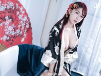 [JVID] 黛娜 - 黛娜來了日式和服原汁誘惑 京都風俗娘一日體驗 神級新人黛娜醞釀許久的和服寫真曝光