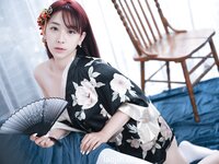 [JVID] 黛娜 - 黛娜來了日式和服原汁誘惑 京都風俗娘一日體驗 神級新人黛娜醞釀許久的和服寫真曝光