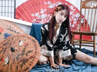 [JVID] 黛娜 - 黛娜來了日式和服原汁誘惑 京都風俗娘一日體驗 神級新人黛娜醞釀許久的和服寫真曝光