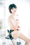 [JVID] 果寶寶 - 氣質短發嫩模-性感迷人管道維修工,被業主襲胸