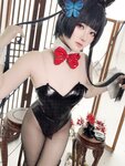 [Cosplay] 屿鱼 蔚蓝档案 龙华妃咲 兔女郎