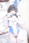 [Cosplay] 贞子蜜桃 Nikke胜利女神 梅里兔女郎