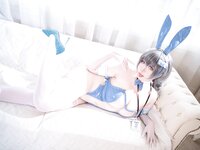 [Cosplay] 贞子蜜桃 Nikke胜利女神 梅里兔女郎