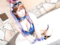 [Cosplay][Ema-mode] Ema Sakura さくらえま - えまぶるっ！水着ベアトリクス水着ゼタ