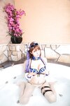 [Cosplay][Ema-mode] Ema Sakura さくらえま - えまぶるっ！水着ベアトリクス水着ゼタ