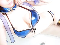 [Cosplay][Ema-mode] Ema Sakura さくらえま - えまぶるっ！水着ベアトリクス水着ゼタ