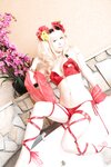 [Cosplay][Ema-mode] Ema Sakura さくらえま - えまぶるっ！水着ベアトリクス水着ゼタ