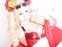 [Cosplay][Ema-mode] Ema Sakura さくらえま - えまぶるっ！水着ベアトリクス水着ゼタ