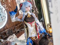 [Cosplay] 黏黏团子兔 – 11月作品『循循守月-甘雨』- SY