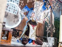 [Cosplay] 黏黏团子兔 – 11月作品『循循守月-甘雨』- SY