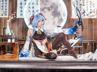 [Cosplay] 黏黏团子兔 – 11月作品『循循守月-甘雨』- SY