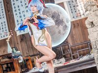 [Cosplay] 黏黏团子兔 – 11月作品『循循守月-甘雨』- SY