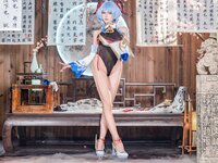 [Cosplay] 黏黏团子兔 – 11月作品『循循守月-甘雨』- SY