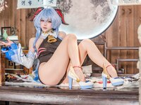[Cosplay] 黏黏团子兔 – 11月作品『循循守月-甘雨』- SY