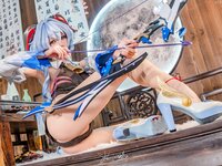 [Cosplay] 黏黏团子兔 – 11月作品『循循守月-甘雨』- SY