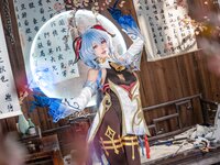 [Cosplay] 黏黏团子兔 – 11月作品『循循守月-甘雨』- SY