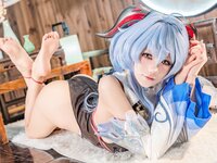[Cosplay] 黏黏团子兔 – 11月作品『循循守月-甘雨』- SY