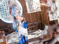 [Cosplay] 黏黏团子兔 – 11月作品『循循守月-甘雨』- SY