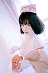 [Cosplay] 阿半今天很开心 粉护士