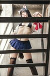 [Cosplay] yuuhui玉汇 天台猫猫 黑犬机器人女友