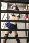 [Cosplay] yuuhui玉汇 天台猫猫 黑犬机器人女友