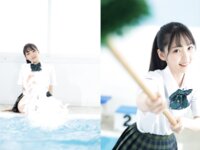 [Photobook] 美ノ嶋めぐり 撮り下ろしヘアヌード写真集 青春＃アオハル