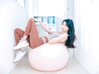 [JVID] 妍妍 Angel - 【禁忌瑜珈課程】 瑜珈教練的秘密 裸體私人課程