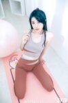 [JVID] 妍妍 Angel - 【禁忌瑜珈課程】 瑜珈教練的秘密 裸體私人課程