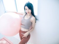 [JVID] 妍妍 Angel - 【禁忌瑜珈課程】 瑜珈教練的秘密 裸體私人課程