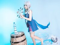 [Cosplay] Ayaka - Gawr Gura New Outfit