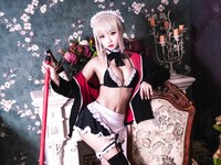 [Cosplay] 鬼畜瑶 黑呆女仆 不知火舞