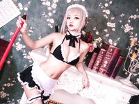 [Cosplay] 鬼畜瑶 黑呆女仆 不知火舞