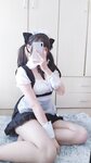[Cosplay] Natsuko夏夏子 猫耳女仆