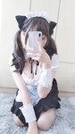 [Cosplay] Natsuko夏夏子 猫耳女仆